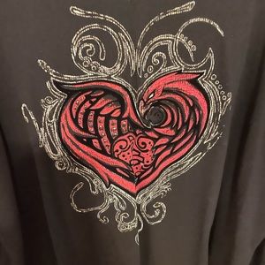 Harley Davidson women shirt with hood.